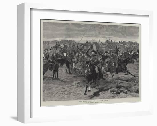 The Rush for the Promised Land-null-Framed Giclee Print