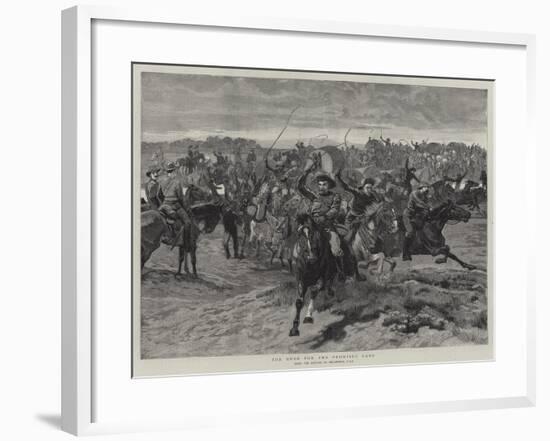 The Rush for the Promised Land-null-Framed Giclee Print