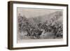 The Rush to Kimberley, the 10th Hussars Crossing Klip Drift-John Charlton-Framed Giclee Print