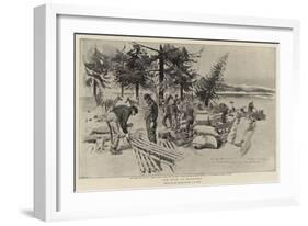 The Rush to Klondyke-Charles Edwin Fripp-Framed Giclee Print