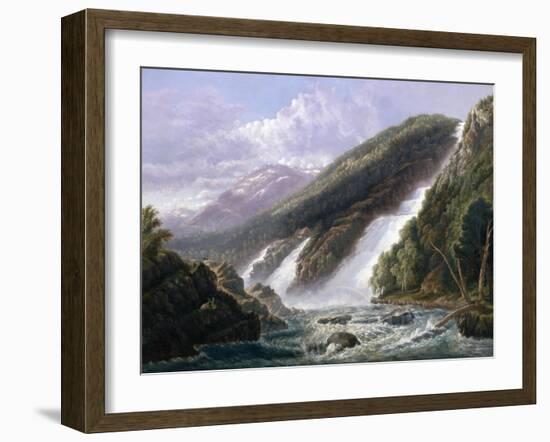 The Russell Falls, Tasmania-John Haughton Forrest-Framed Giclee Print