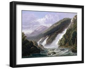 The Russell Falls, Tasmania-John Haughton Forrest-Framed Giclee Print