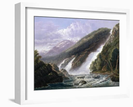 The Russell Falls, Tasmania-John Haughton Forrest-Framed Giclee Print