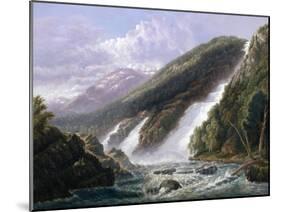 The Russell Falls, Tasmania-John Haughton Forrest-Mounted Giclee Print