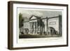 The Russell Institution, Great Coram Street, Bloomsbury, London, 1828-J Carter-Framed Giclee Print