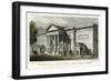 The Russell Institution, Great Coram Street, Bloomsbury, London, 1828-J Carter-Framed Giclee Print