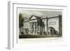 The Russell Institution, Great Coram Street, Bloomsbury, London, 1828-J Carter-Framed Giclee Print