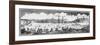 The Russian Army Besieging Narva in 1700-null-Framed Giclee Print
