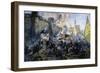 The Russian Army Capturing Narva on May 11, 1558, 1956-Alexander Blinkov-Framed Giclee Print