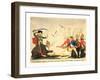 The Russian Bear and Her Invincible Rider Encountering the British Legion-null-Framed Giclee Print