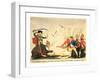 The Russian Bear and Her Invincible Rider Encountering the British Legion-null-Framed Giclee Print