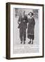 The Russian Bolshevik "Ambassador" in London, M Litvinoff, and His Wife-null-Framed Photographic Print