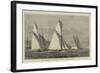The Russian Circular Yacht Popovotchka-William Edward Atkins-Framed Giclee Print