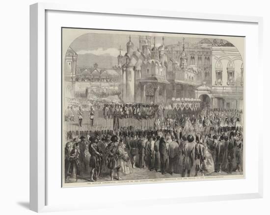 The Russian Coronation-null-Framed Giclee Print