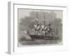 The Russian Corvette Bogatir and Frigate Osliaba Off Gravesend-Edwin Weedon-Framed Giclee Print