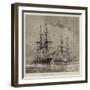 The Russian Corvettes Off Spithead-William Edward Atkins-Framed Giclee Print