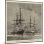 The Russian Corvettes Off Spithead-William Edward Atkins-Mounted Giclee Print