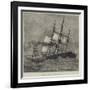 The Russian Corvettes Off Spithead-null-Framed Giclee Print