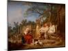 The Russian Cradle, Ca 1764-1765-Jean-Baptiste Le Prince-Mounted Giclee Print