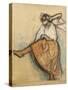 The Russian Dancer-Edgar Degas-Stretched Canvas