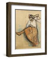 The Russian Dancer-Edgar Degas-Framed Giclee Print