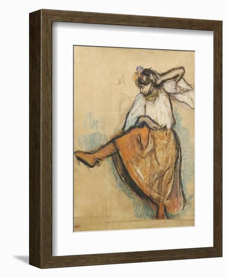 The Russian Dancer-Edgar Degas-Framed Giclee Print