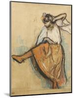 The Russian Dancer-Edgar Degas-Mounted Giclee Print