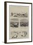 The Russian Expedition to Khiva, Advance of the Mangishlak Detachment-null-Framed Giclee Print