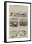 The Russian Expedition to Khiva, Advance of the Mangishlak Detachment-null-Framed Giclee Print
