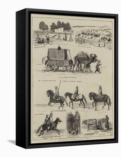 The Russian Expedition to Khiva-Alfred Chantrey Corbould-Framed Stretched Canvas