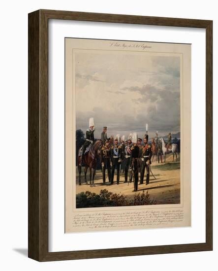 The Russian General Staff, 1867-Karl Karlovich Piratsky-Framed Giclee Print