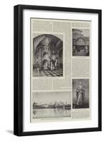 The Russian Island Monastery of Solovetsk, in the White Sea-null-Framed Giclee Print