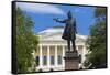 The Russian Museum.-Jon Hicks-Framed Stretched Canvas