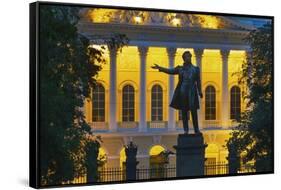 The Russian Museum.-Jon Hicks-Framed Stretched Canvas