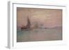 The Russian Naval Bombardment of the Bosphorus, 1915-1916-Alexey Hansen-Framed Premium Giclee Print