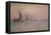 The Russian Naval Bombardment of the Bosphorus, 1915-1916-Alexey Hansen-Framed Stretched Canvas
