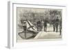 The Russian Naval Squadron at Toulon, Admiral Avellan Landing-null-Framed Giclee Print