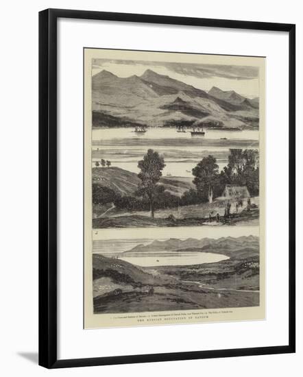 The Russian Occupation of Batoum-null-Framed Giclee Print