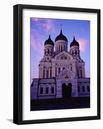 The Russian Orthodox Alexander Nevsky Cathedral in Toompea, Estonia, Baltic States-Yadid Levy-Framed Photographic Print