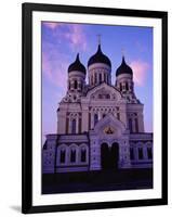 The Russian Orthodox Alexander Nevsky Cathedral in Toompea, Estonia, Baltic States-Yadid Levy-Framed Photographic Print