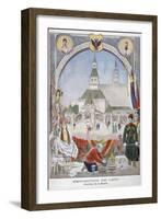 The Russian Pavilion at the Universal Exhibition of 1900, Paris, 1900-Pierre Mejanel-Framed Giclee Print