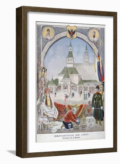 The Russian Pavilion at the Universal Exhibition of 1900, Paris, 1900-Pierre Mejanel-Framed Giclee Print
