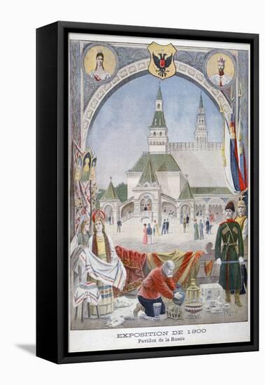 The Russian Pavilion at the Universal Exhibition of 1900, Paris, 1900-Pierre Mejanel-Framed Stretched Canvas