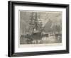 The Russian Squadron at Anchor at Toulon-Fred T. Jane-Framed Giclee Print