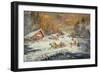 The Russian Winter, 1900-10-Konstantin A. Korovin-Framed Giclee Print