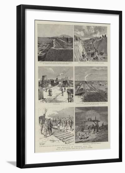 The Russians in Central Asia, III-null-Framed Giclee Print