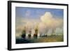 The Russo-Swedish Sea War Near Kronstadt in 1790-Aleksei Petrovich Bogolyubov-Framed Giclee Print