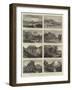 The Russo-Turkish War, Sketches in Asia Minor-null-Framed Giclee Print