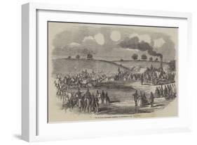 The Rutland Ploughing Meeting at Uppingham-Thomas Harrington Wilson-Framed Giclee Print