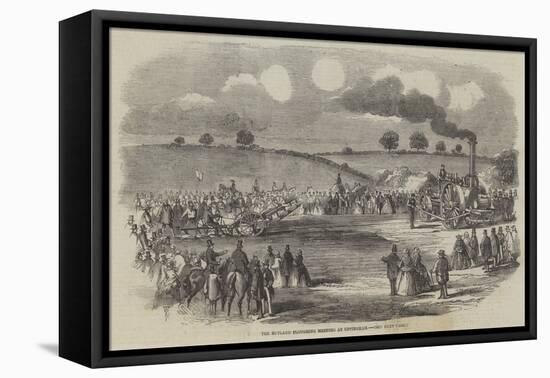 The Rutland Ploughing Meeting at Uppingham-Thomas Harrington Wilson-Framed Stretched Canvas